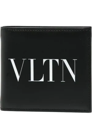 VALENTINO GARAVANI Akcesoria, Mężczyzna, Czarny, ONE SIZE, Len, Czarny Portfel
