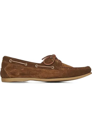 Tom Ford Buty, Mężczyzna, brązowy, 41 1/2 EU, Zamsz, Brązowe mokasyny z zamszu
