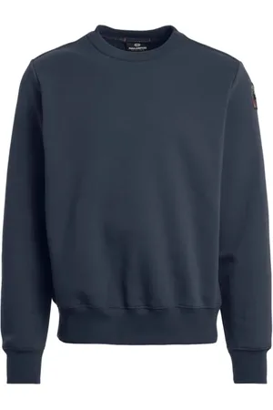 Parajumpers Bluzy, Mężczyzna, Niebieski, M, Bawełna, Granatowy Sweter