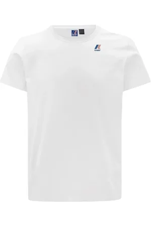 K-Way Koszulki, Mężczyzna, Biały, 2XL, Bawełna, Klasyczna Koszulka Polo