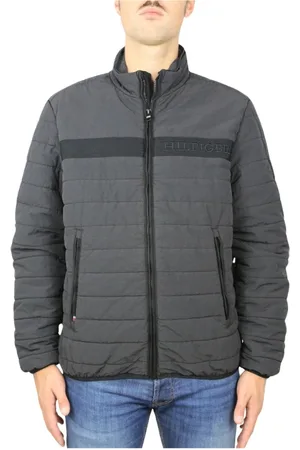 Tommy Hilfiger Kurtki, Mężczyzna, Czarny, M, Bawełna, Padded Regatta Jacket