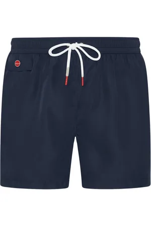 Kiton Stroje kąpielowe, Mężczyzna, Niebieski, 2XL, Poliester, Niebieskie poliestrowe bokserki kąpielowe