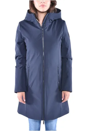 Woolrich Kurtki, Kobieta, Niebieski, S, Poliester, Wysokiej jakości kurtka puchowa High-Performance Softs