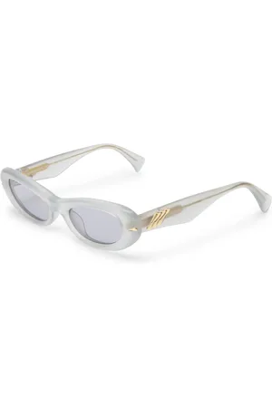 Le Specs Akcesoria, Kobieta, Szary, M, Okrągłe Okulary Sloneczne Numero Uno Mist