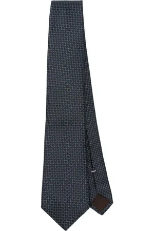 CANALI Akcesoria, Mężczyzna, Niebieski, ONE SIZE, Luksusowy Jedwabny Krawat Wyprodukowany we Włoszech