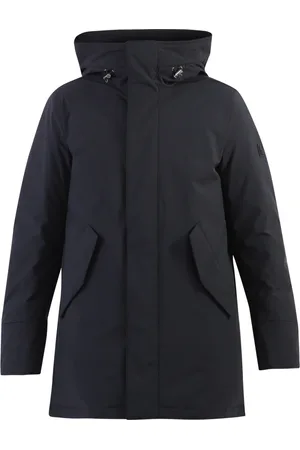 Woolrich Kurtki, Mężczyzna, Czarny, S, Puffy Prescott Parka