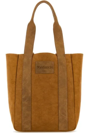 J.W.Anderson Torebki, Kobieta, brązowy, ONE SIZE, Skóra, Torba na zakupy Canvas Workwear