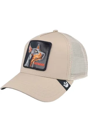 Goorin Bros. Akcesoria, unisex, brązowy, ONE SIZE, Czapka Trucker Doberman Animal Farm