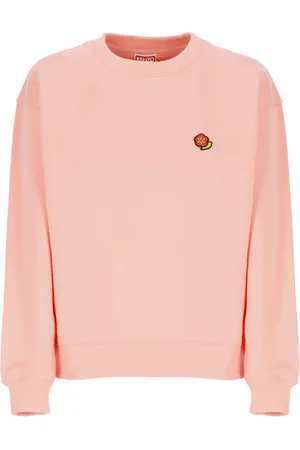 Kenzo Bluzy, Kobieta, Różowy, S, Bawełna, Boke Flower Sweatshirt