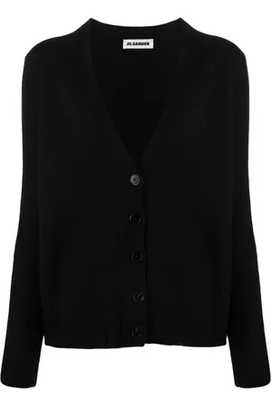 Jil Sander Swetry, Kobieta, Czarny, M, Elegancki Kardigan