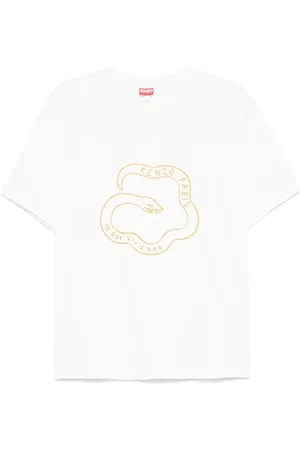 Kenzo Koszulki, Kobieta, Biały, M, Bawełna, T-shirt
