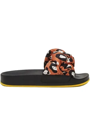 La DoubleJ Buty, Kobieta, Pomarańczowy, 42 EU, Poliester, Plecionki Sliders