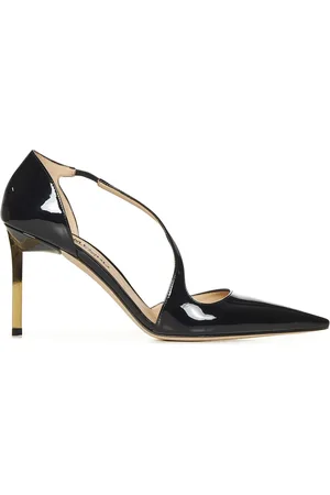 Tom Ford Buty, Kobieta, Czarny, 38 EU, Skóra, Czarne wsuwane szpilki
