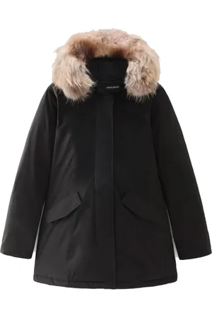 Woolrich Kurtki, Kobieta, Czarny, S, Luksusowa parka Arctic Raccoon