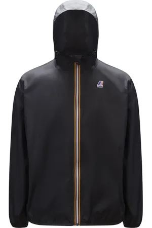 K-Way Kurtki, unisex, Czarny, 2XL, Nylon, Kurtka przeciwdeszczowa