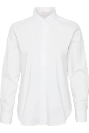 INWEAR Bluzki, Kobieta, Biały, XL, Bawełna, Koszula Venus