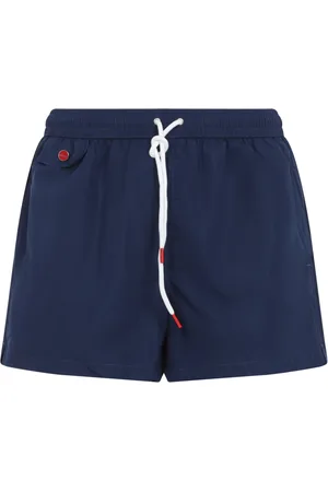 Kiton Stroje kąpielowe, Mężczyzna, Niebieski, 2XL, Poliester, Stroje kąpielowe