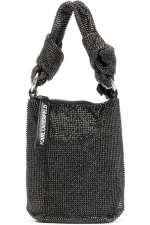 Karl Lagerfeld Torebki, Kobieta, Czarny, ONE SIZE, K/Evening Knotted Top Handle