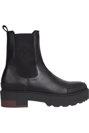Tommy Hilfiger Buty, Mężczyzna, Czarny, 44 EU, Skóra, Botki