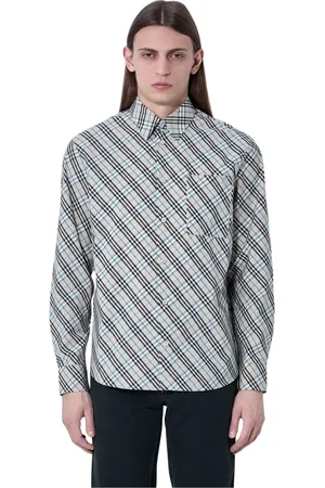 Burberry Koszule, Mężczyzna, Wielobarwność, S, Klasyczna Koszula w Kratę