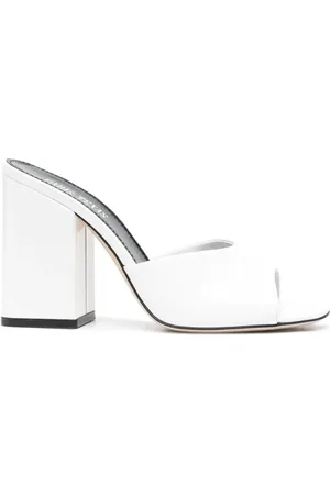 PARIS TEXAS Buty, Kobieta, Biały, 37 1/2 EU, Skóra, Anja Mule