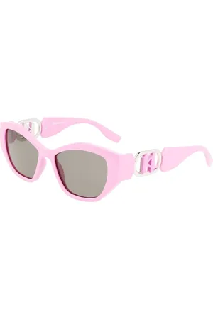 Karl Lagerfeld Akcesoria, Kobieta, Różowy, ONE SIZE, Wielokolorowe okulary przeciwsłoneczne