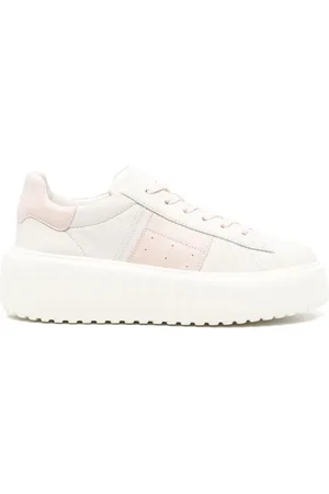 Hogan Buty, Kobieta, Biały, 38 EU, Wygodne Sneakersy dla Mężczyzn i Kobiet