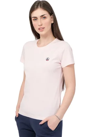 Jott Koszulki, Kobieta, Biały, M, Bawełna, Damska koszulka T-shirt Rosas