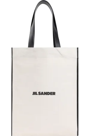 Jil Sander Torebki, Mężczyzna, Biały, ONE SIZE, Bawełna, Neutralna Torba Shopper