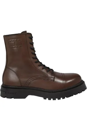 Tommy Hilfiger Buty, Mężczyzna, brązowy, 43 EU, Skóra, Sznurowane buty codzienne