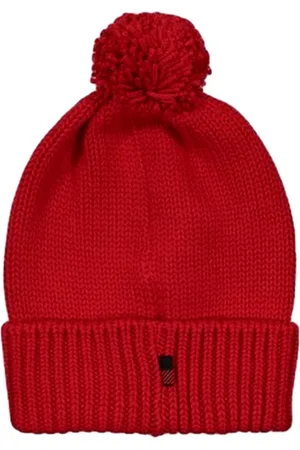 Woolrich Akcesoria, unisex, Czerwony, ONE SIZE, Wełna, Czapka Beanie Serenity
