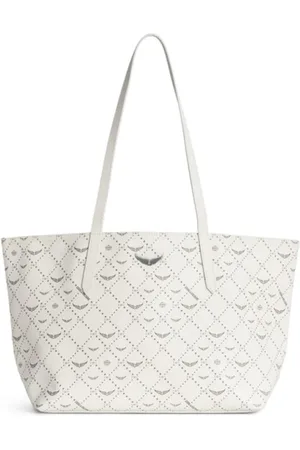 Zadig & Voltaire Torebki, Kobieta, Biały, ONE SIZE, Monogram Shopper Bag