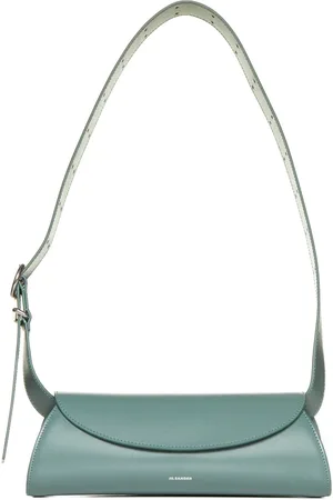 Jil Sander Torebki, Kobieta, Zielony, ONE SIZE, Skóra, Torba na ramię
