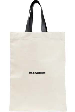 Jil Sander Torebki, Kobieta, Beżowy, ONE SIZE, Bawełna, Torba Shopper
