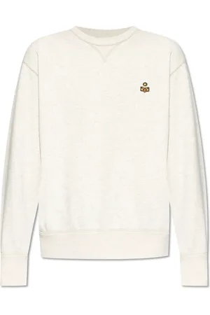 Isabel Marant Bluzy, Mężczyzna, Szary, M, Bawełna, Bluza Sweatshirt Mike