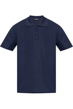 Jacquemus Koszulki, Mężczyzna, Niebieski, L, Polo Shirt