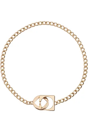 Jacquemus Akcesoria, Kobieta, Żółty, ONE SIZE, Naszyjnik Round Square