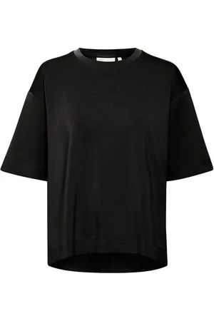 INWEAR Koszulki, Kobieta, Czarny, S, Poliester, Oversize T-Shirt Top