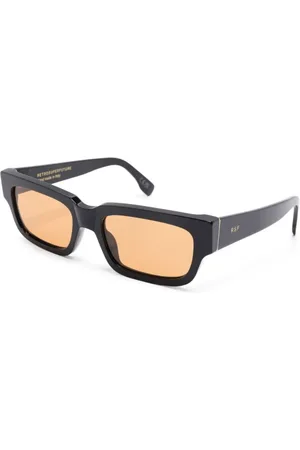 Retrosuperfuture Akcesoria, unisex, Czarny, ONE SIZE, Czarne okulary przeciwsłoneczne Stylowa ochrona UV