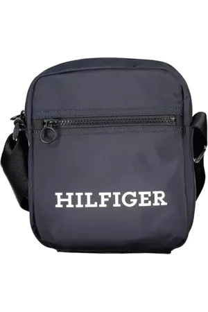 Tommy Hilfiger Torebki, Mężczyzna, Niebieski, ONE SIZE, Poliester, Poliestrowa torba na ramię