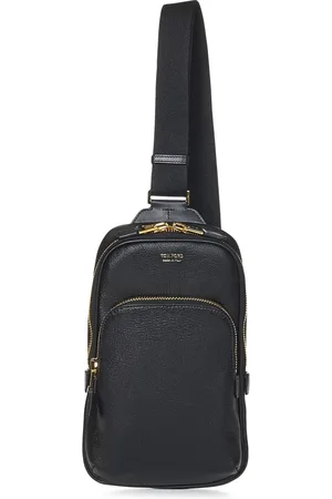 Tom Ford Torebki, Mężczyzna, Czarny, ONE SIZE, Skóra, Torba na ramię