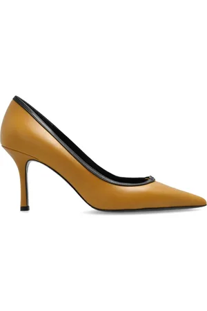 Tory Burch Buty, Kobieta, Żółty, 37 EU, Skóra, Szpilki skórzane