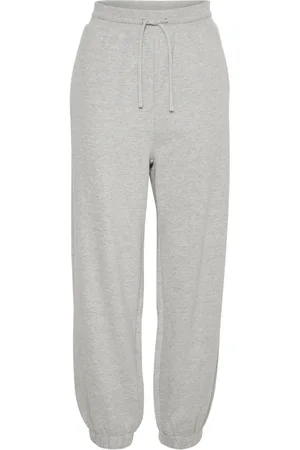 INWEAR Spodnie, Kobieta, Szary, 2XL, Bawełna, Casualowe spodnie dresowe Light Grey Melange