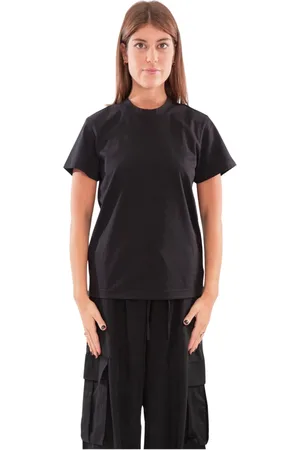 Y-3 Koszulki, Kobieta, Czarny, XS, Bawełna, Regular SS Tee