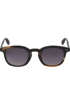 Kiton Akcesoria, unisex, brązowy, ONE SIZE, Okulary przeciwsłoneczne Horn