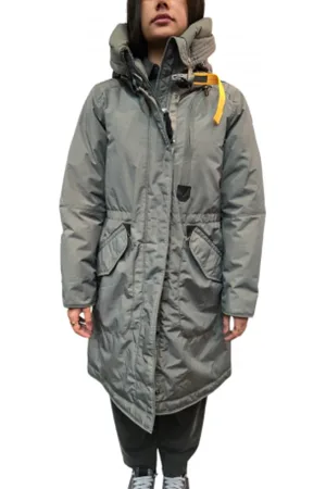 Parajumpers Płaszcze, Mężczyzna, Zielony, L, Poliester, Kurtka puchowa Tank Tech