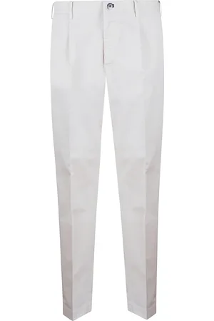 Incotex Spodnie, Mężczyzna, Szary, L, Bawełna, Spodnie Slim Fit Ice Cotton Stretch