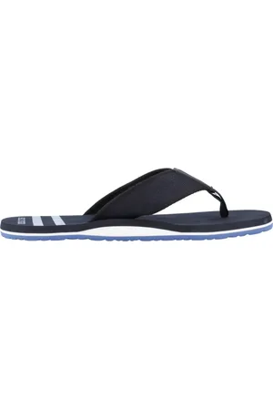Tommy Hilfiger Buty, Mężczyzna, Niebieski, 41 EU, Sportowe klapki na plażę