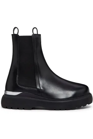 Mallet Buty, Kobieta, Czarny, 36 EU, Skóra, Czarny Srebrny Rosemary Buty Damskie