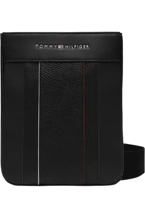 Tommy Hilfiger Torebki, Mężczyzna, Czarny, ONE SIZE, Czarna Torba na Ramię